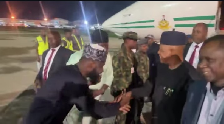 VP Shettima Returns to Nigeria After Representing Tinubu at UNGA 81